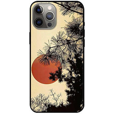 Ốp lưng dành cho Iphone 12 - 12 Pro - 12 Pro Max - 13 Mini - 13 - 13 Pro - 13 Pro Max - Hoàng Hôn Xuống - Hàng Chính Hãng