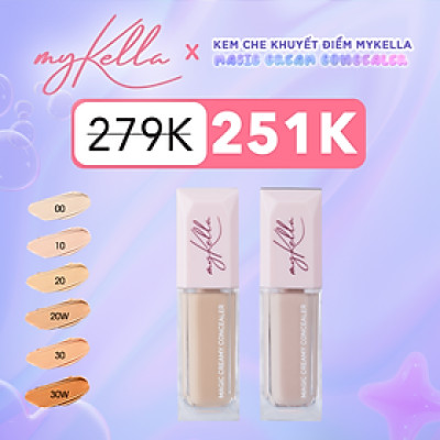 Kem Che Khuyết Điểm myKella Che Phủ Hoàn Hảo, Phù Hợp Với Mọi Loại Da - Magic Creamy Concealer 5ml