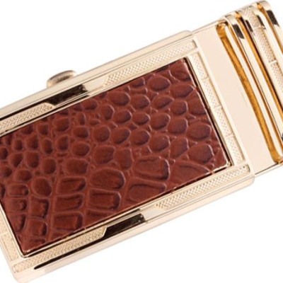 Đầu Khóa Da Bò Đầu Vàng Huy Hoàng HT9120 - Nâu