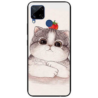Ốp lưng dành cho Realme C15 mẫu Mèo Và Cà