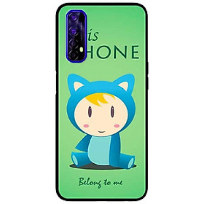 Ốp lưng dành cho Realme 7 mẫu Mèo Xanh