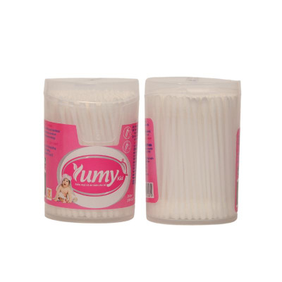 [Lố 12 hộp] Tăm bông trẻ em YUMY baby hộp vát size M [TB01-027] hộp 160 chiếc