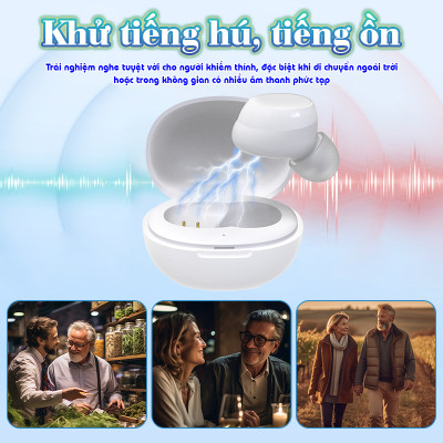 Máy trợ thính không dây Funmic EN-IA001A - Loai 1 bên tai