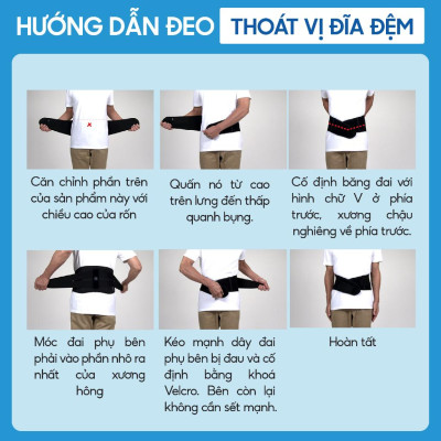 Đai lưng cột sống Phiten loại cứng supporter waist belt hard type AP160003/AP160004/AP160005