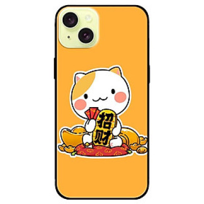 Ốp lưng dành cho Iphone 15 - Iphone 15 Plus - Iphone 15 Pro - Iphone 15 Pro Max - Mèo Và Thỏi Vàng - Hàng Chính Hãng