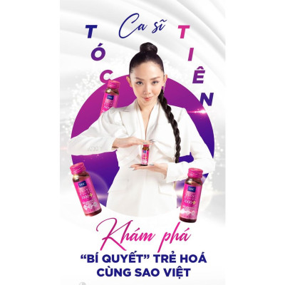 Collagen nước DHC, Bổ sung hàm lượng collagen dồi dào, Duy trì độ ẩm trên da, chống lão hóa, giúp da căng mịn