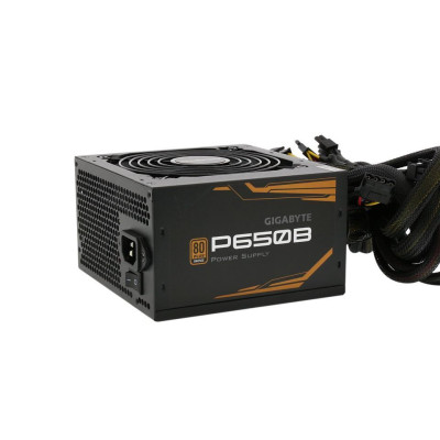 Nguồn GIGABYTE GAGP P650B 650W (80 PLus Bronze/Màu Đen) - Hàng Chính Hãng