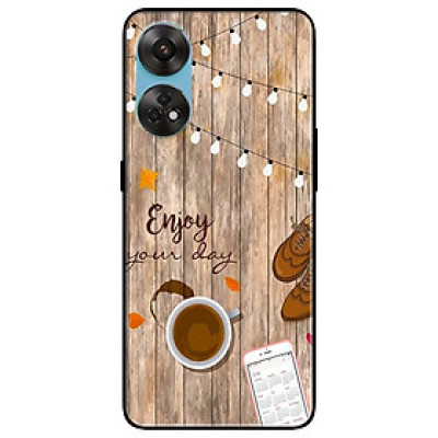 Ốp lưng dành cho Oppo Reno 8T 4G - Reno 8T 5G - Reno 10 5G - Reno 10 Pro 5G - Ly Cà Phê Enjoy - Hàng Chính Hãng
