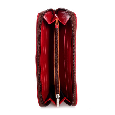 Ví nữ da bò màu đỏ HJ93113-44-62-64-67 