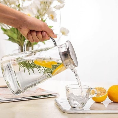  BÌNH THUỶ TINH CAO CẤP SUSTEAS , CHỊU NHIỆT 2 lit hàng chính hãng