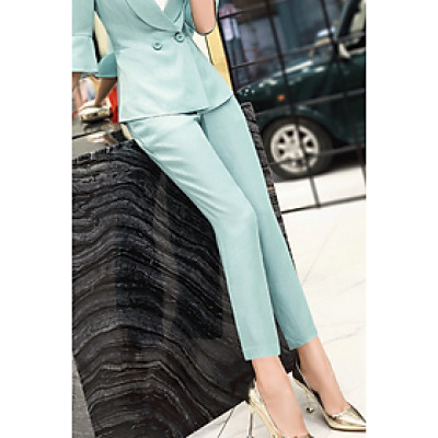 Quần tây Xanh lơ Titishop ACC207 Theo bộ