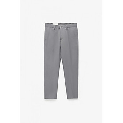 Quần âu / Quần Vải ROUTINE Nam Trơn Form Slim Crop (3 màu) - 10F22PFO001 | LASTORE MENSWEAR