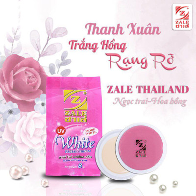 Kem Dưỡng Trắng Da Đẹp Liền Z ZALE HỒNG NGỌC TRAI 8g - BỘ 12 HỦ