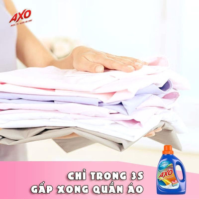 COMBO 4 CAN Nước tẩy quần áo màu đánh bay vết bẩn AXO can 5 Lít Tiết Kiệm Hương Hoa Đào/Tươi Mát