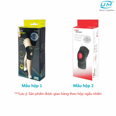 Bó gối đai dán có nẹp neoprene -compact United Medicare F16 
