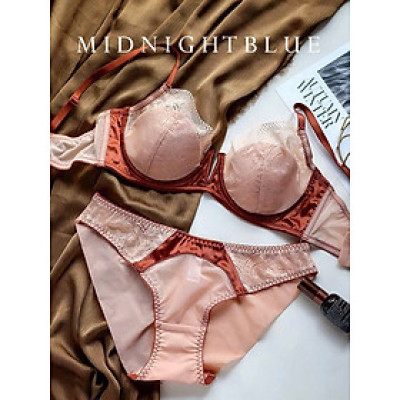 Bộ Đồ Lót Quảng Châu Cao Cấp Có Gọng Mút Mỏng Gợi Cảm