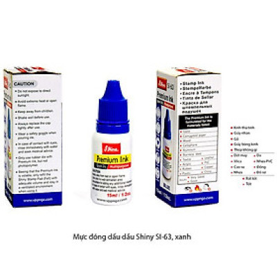 1 chai mực dấu shiny chuyên dụng nhanh khô
