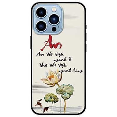 Ốp lưng dành cho Iphone 13 Mini - Iphone 13 - Iphone 13 Pro -  Iphone 13 Pro Max - An Sen Trắng