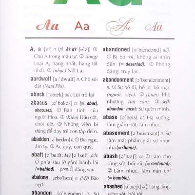 Từ Điển Anh Việt 300000 Mục Từ Và Định Nghĩa (Tái Bản) - Bìa Mềm