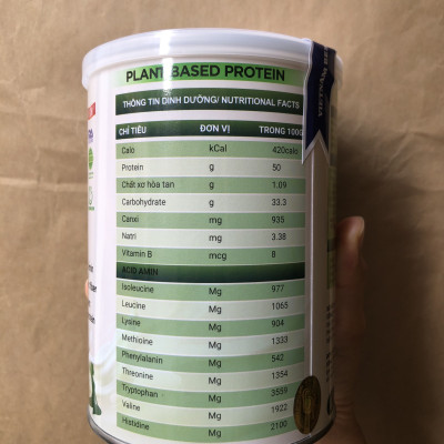 Thực Phẩm Bổ Sung Protein - Power Soyna - Dinh Dưỡng Cho Người Tập Gym, Thể Thao, Ăn Chay, Ăn Kiêng,Hàm Lượng Đạm Thực Vật Cao