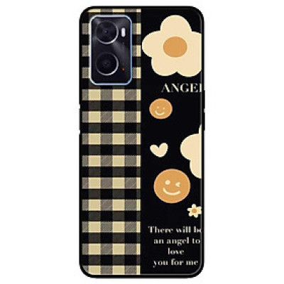 Ốp lưng dành cho Oppo A16K - Oppo A36 / Oppo A76 - Oppo Reno 7z 5G - Thỏ Tím Ô Vuông