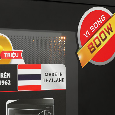 Lò vi sóng cơ không nướng Sharp R-211TV-BK 21 lít - Hàng chính hãng - Bảo hành 12 tháng