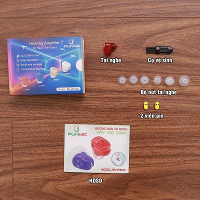 Máy trợ thính nhét tai siêu mini Funmic EN-IA102C