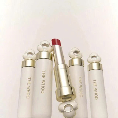 Bộ Son Dưỡng The Whoo Essential Lip Glow Balm Special Set Màu 99 Bloom Red