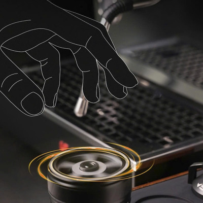 Combo dụng cụ pha espresso Diagonal line Series Feepie