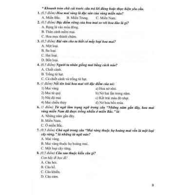 Sách - Bộ Đề Kiểm Tra Môn Tiếng Việt Lớp 4 - Tập 2 - Dùng Kèm SGK Kết Nối Tri Thức Với Cuộc Sống - Hồng Ân