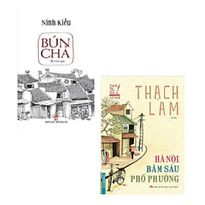 Combo 2 Cuốn Văn Hóa Hà Nội: Hà Nội Băm Sáu Phố Phường + Bún Chả (Tập truyện ngắn) pn