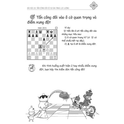 Sách - Combo 2 cuốn: Chiến Thuật Cờ Vua Từ Con Số 0 - Tập 1 và Tập 2 - Tác giả Phùng Đức Tường