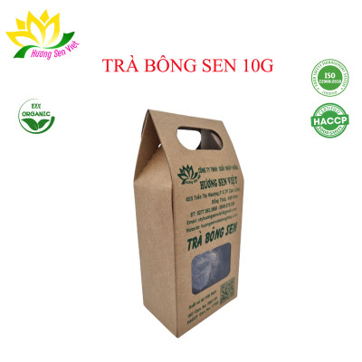 TRÀ BÔNG SEN HỘP 10G - HƯƠNG SEN VIỆT