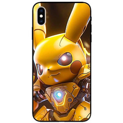 Ốp lưng cho iPhone X - iPhone Xs - Xs Max - XR - iPhone 11 - 11 Pro Max - Mèo Điện Nâu - Hàng Chính Hãng