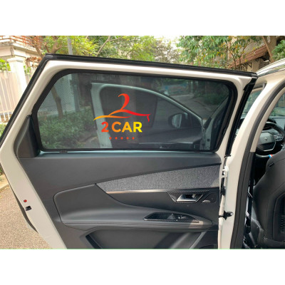 Rèm Che Nắn xe Outlander 2018-2023 loại 2 Rèm Chắn Nắng Nam Châm Cho Xe ô tô, Bộ 4 Tấm, có nam châm