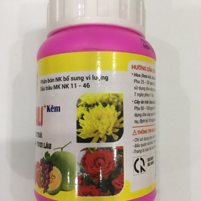 Phân đầu trâu SIÊU KALI + KẼM bổ sung vi lượng cho hoa và cây ăn trái giúp Nhiều hoa - Đậu trái - Quả to - Tươi lâu