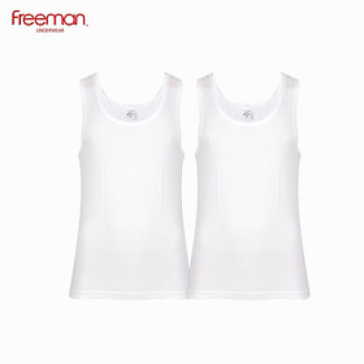 Áo thun nam ba lỗ cotton thông thoáng FREEMAN ASF201 [Combo 2]