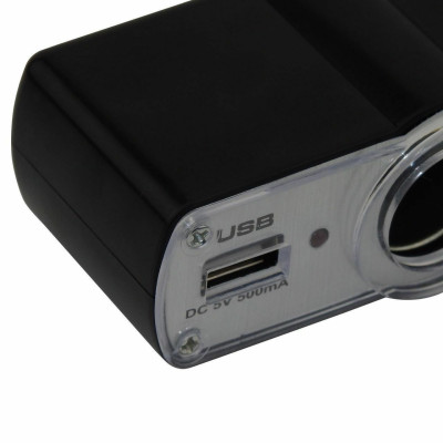 ROGTZ - Bộ Chia Tẩu Ô Tô 3 Tẩu 1 Cổng USB Dòng 5A Điện áp 12V-14V Chiều dài 70cm Chia sẻ nguồn điện trên xe Sạc nhanh 500mA cho cổng USB Tương thích nhiều dòng xe Chất liệu cao cấp TÍch hợp chip bảo vệ quá tải An toàn Dễ sử dụng - Hàng Chính Hãng