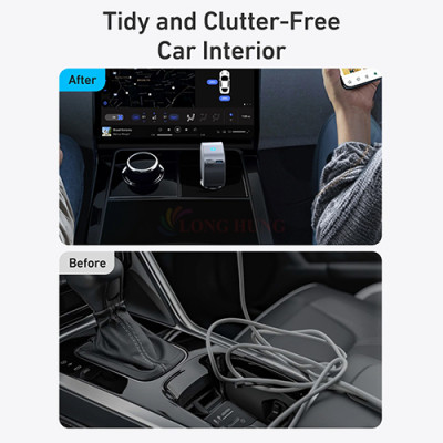 Cốc sạc xe hơi Anker Nano 2 in 1 Built-in Retractable USB-C 75W A2738 - Hàng chính hãng