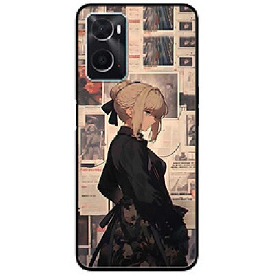 Ốp lưng cho Realme 9i - 10 - C20 - C67 - C65 4G - C11 2021 - Poco X6 5G - Cô Gái Buộc Tóc Đen - Hàng Chính Hãng