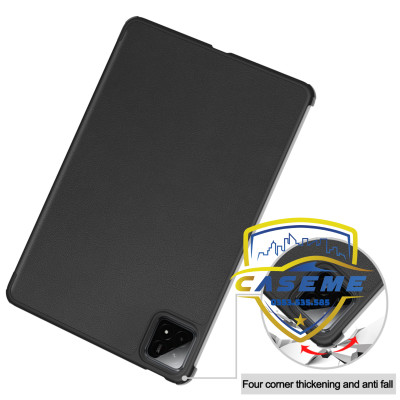 Bao Da Từ Tính Chống Sốc Dành Cho Xiaomi Pad 7 / 7 Pro 11.2 inch (2024) – Auto Sleep/Wake, Gập 3 Có Giá Đỡ, Da PU Cao Cấp - Hàng Nhập Khẩu