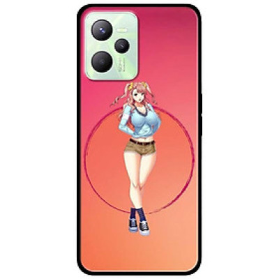 Ốp lưng dành cho Realme C35 mẫu Anime Cô Gái Áo Xanh