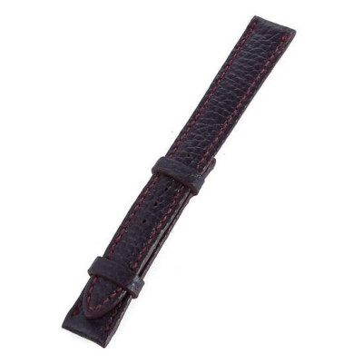 HC8112-13-14 - Dây đồng hồ Huy Hoàng da bò size 12, 14 màu nâu đen, tím đậm, nâu bạc