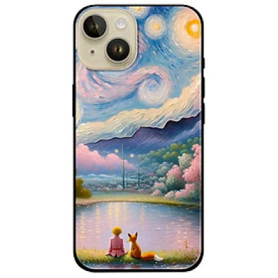 Ốp lưng cho IPhone 15 - 15 Plus - 15 Pro - 15 Pro Max - 16 - 16 Plus - 16 Pro - 16 Pro Max - Cậu Vàng Ngắm Hoàng Hôn - Hàng Chính Hãng