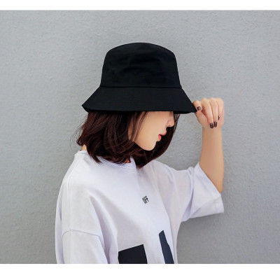  Mũ bucket ĐEN cao cấp mẫu trơn basic