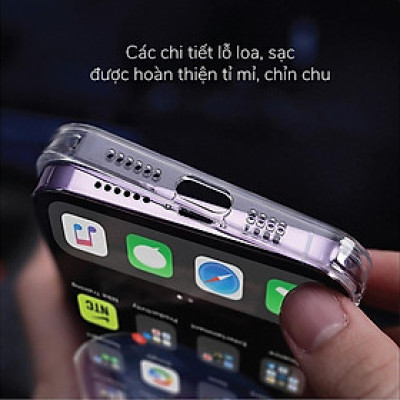 Ốp Lưng Chống Sốc Bảo Vệ Camera Cho iPhone 16, 16 Plus, 16 Pro, 16 Pro Max Likgus Camshield  Thiết Kế Trong Suốt, Chống Ố Vàng, Hàng Nhập Khẩu