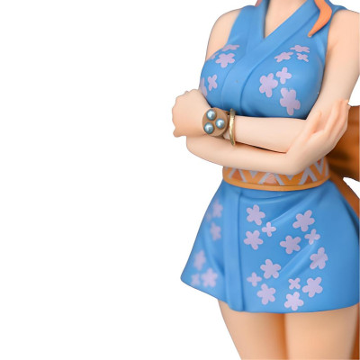 Mô Hình Nami Wano 17cm Mô hình One Piece Cao Cấp, Figure Mô Hình Anmie One Piece Luffy Vua Hải Tặc