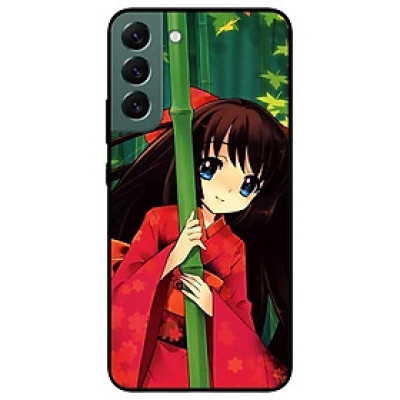 Ốp lưng dành cho Samsung S22 - S22 Plus - S22 Ultra - Anime Cô Gái Kimono Đỏ