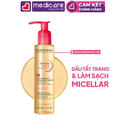 Dầu Tẩy Trang Bioderma Sensibio 150ml