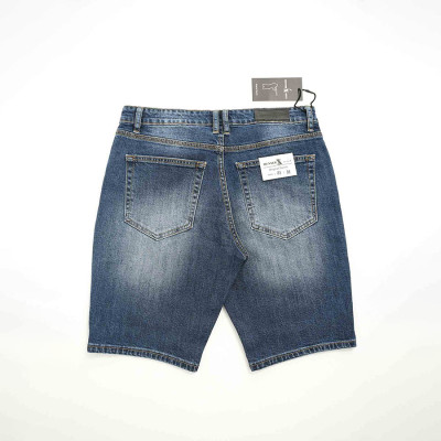 Quần Short Jeans Nam Cao Cấp HUNTER X-RAYS  Form Slimfit Thun Màu Xanh S58